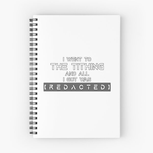 Item preview, REDACTED designed and sold by TheTithing.
