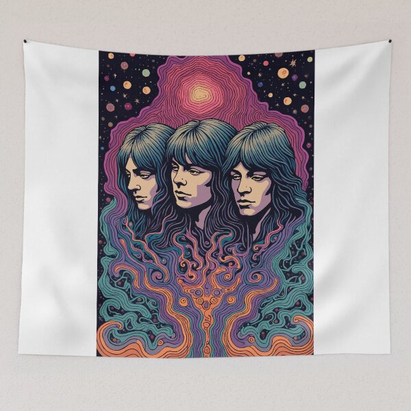 Item preview, Psychedelic Rock Band Poster – Surreal Conceptual Music Art, Progressive & Lava Lamp Design designed and sold by  Ojo de Lilith.