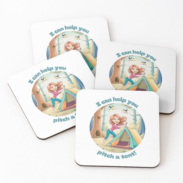 Item preview, I can help you pitch a tent.  designed and sold by NicMacTees.