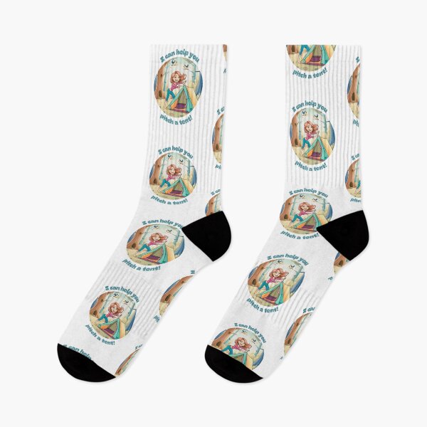 Item preview, I can help you pitch a tent.  designed and sold by NicMacTees.