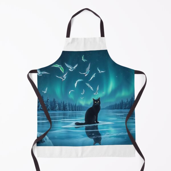 Item preview, Cat of the Northern Lights designed and sold by Zazeyy.