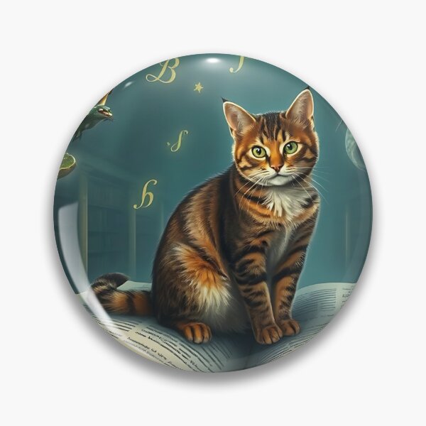 Item preview, Cat in the book universe designed and sold by Zazeyy.