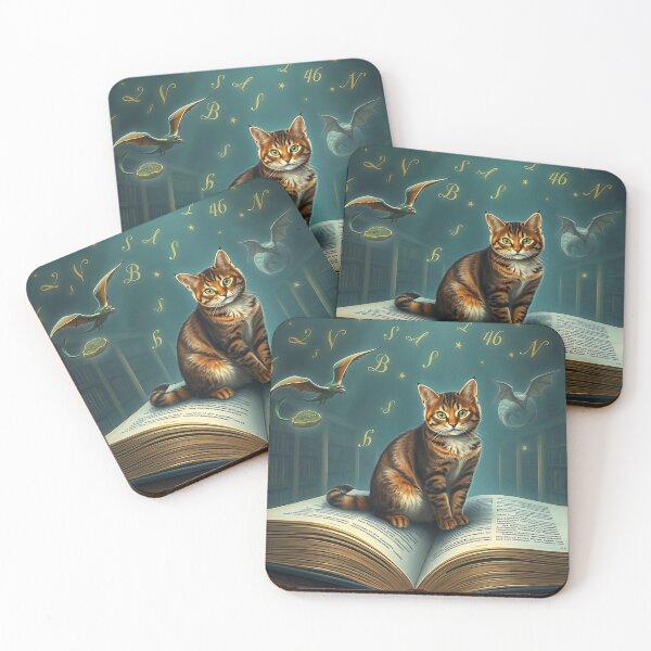 Item preview, Cat in the book universe designed and sold by Zazeyy.