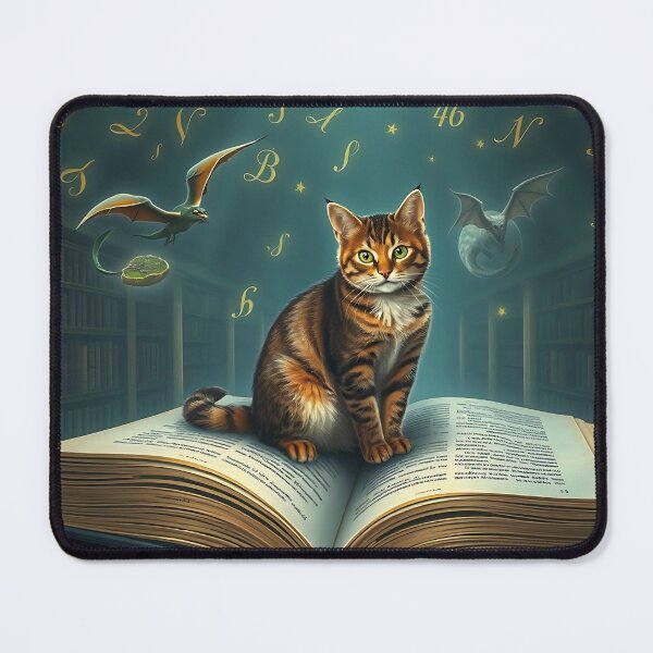 Item preview, Cat in the book universe designed and sold by Zazeyy.