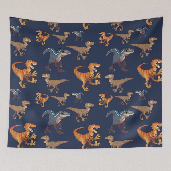 Item preview, jurassic park velociraptors designed and sold by olive-03.