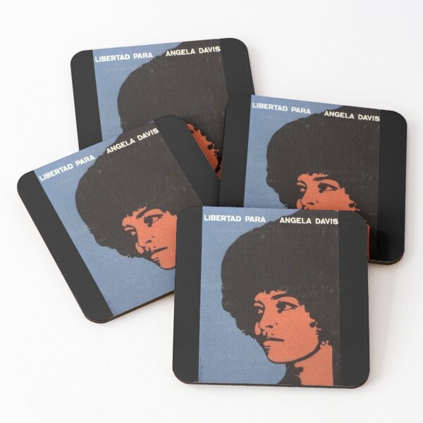 Item preview, LIBERTAD PARA ANGELA DAVIS Vintage Civil Rights Poster designed and sold by thelivingrp.