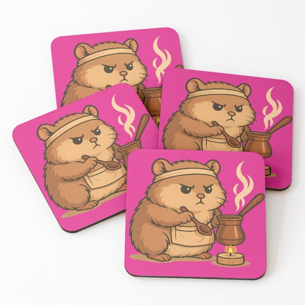 Item preview, Hamster Coffee Brewing Ritual designed and sold by MysticArtisan.