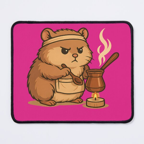 Item preview, Hamster Coffee Brewing Ritual designed and sold by MysticArtisan.