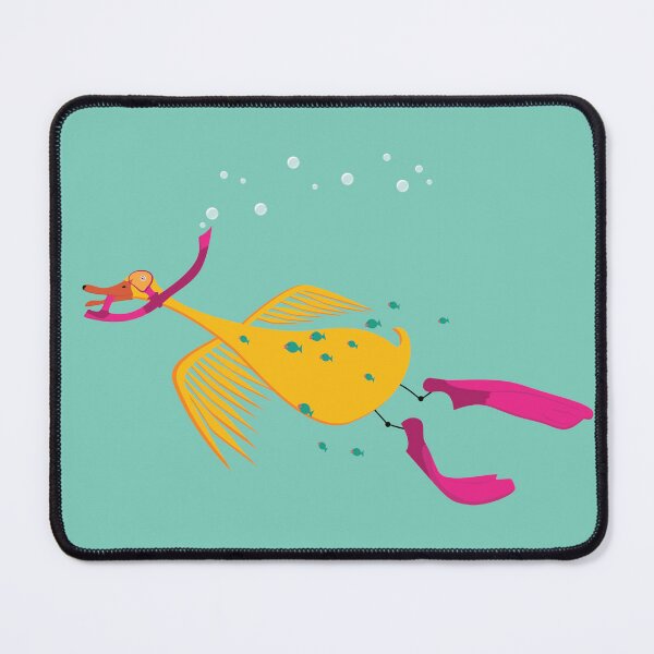 Item preview, Diving duck with flippers designed and sold by RosisEnkelin.