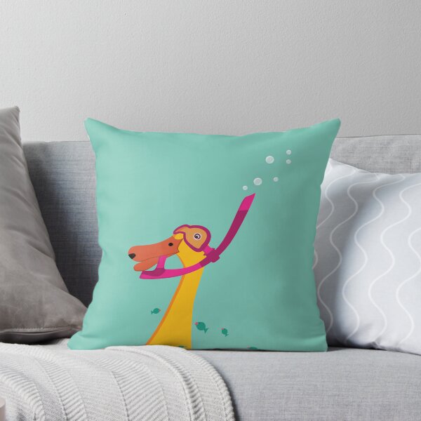 Item preview, Diving duck portrait designed and sold by RosisEnkelin.