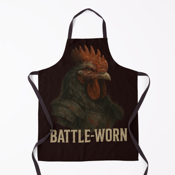 Item preview, Battle-Worn Rooster – Warrior Spirit designed and sold by MaPerle.