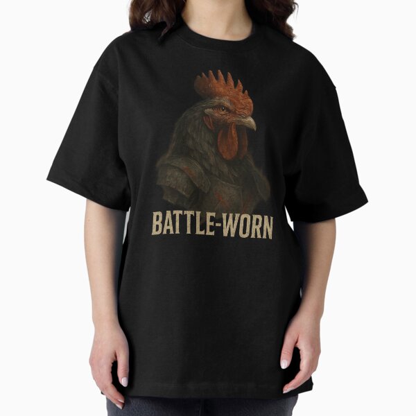 Item preview, Battle-Worn Rooster – Warrior Spirit designed and sold by MaPerle.