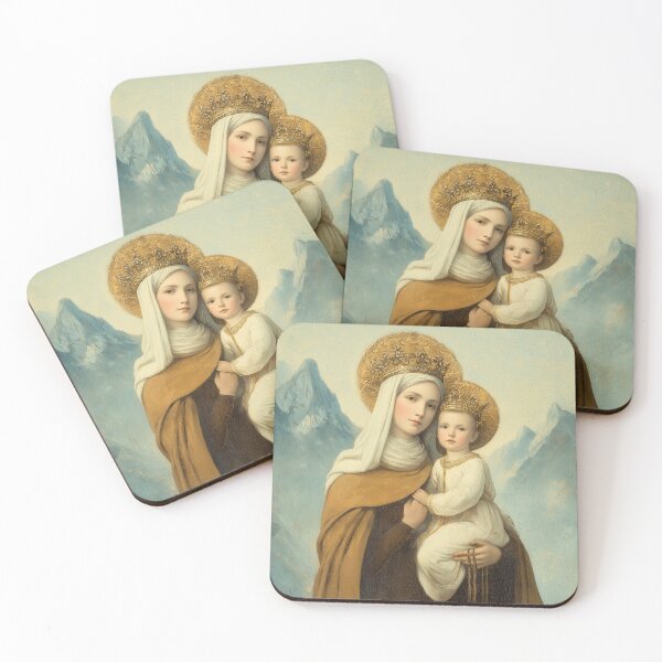 Item preview, The Gift of the Scapular - Our Lady of Mount Carmel designed and sold by SanctifiedSouls.