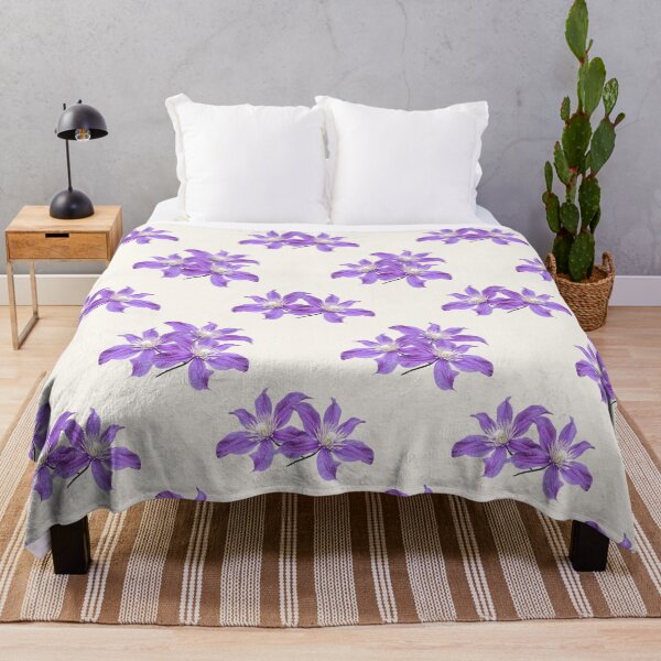 Item preview, Clematis Cutie Light Pattern designed and sold by Technicolor Coats.