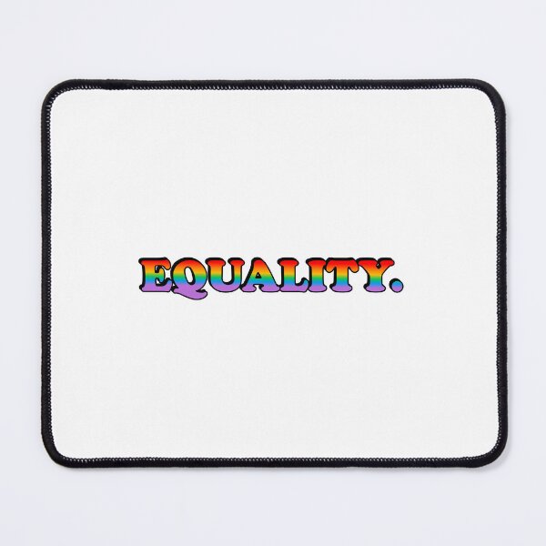 Item preview, EQUALITY Rainbow Text LGBTQ  Pride Month designed and sold by Inspirationmotivation.