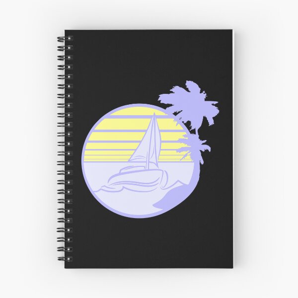 Item preview, Ship Sun Palm Trees South Sea Evening Cool Sunset designed and sold by shirt-o-mat.