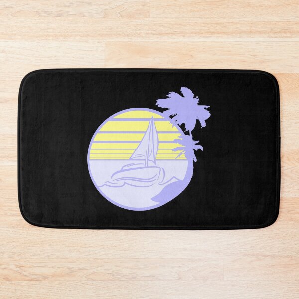 Item preview, Ship Sun Palm Trees South Sea Evening Cool Sunset designed and sold by shirt-o-mat.