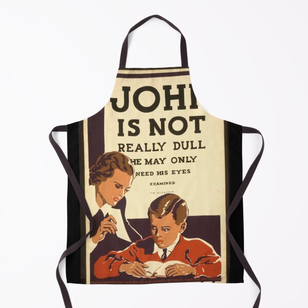 Item preview, JOHN IS NOT REALLY DULL Vintage Advertising Poster designed and sold by thelivingrp.