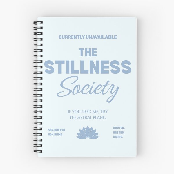 Item preview, The Stillness Society – Spiritual Wellness & Meditation Design designed and sold by shoporbitapparel.