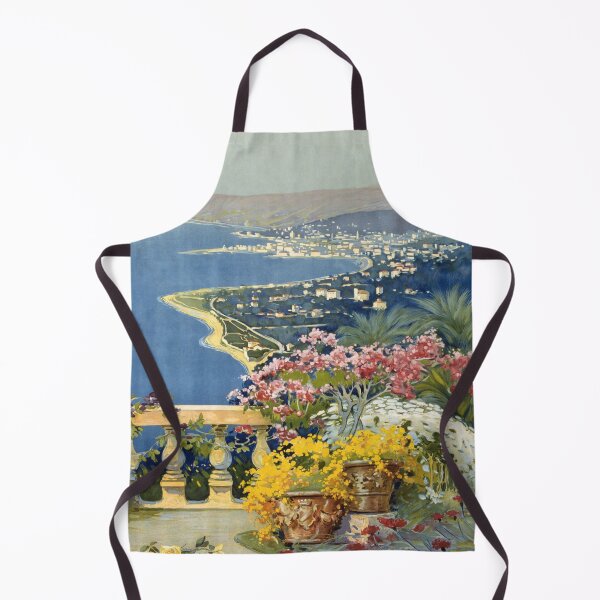 Item preview, Vintage Travel Poster : Sanremo / Alicandri Roma Italy 1920 designed and sold by PureVintageLove.