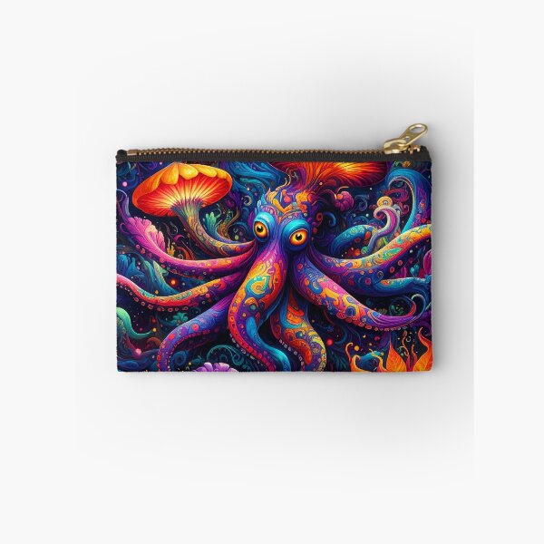 Item preview, Octopus in LaLa Land with Barney the owl designed and sold by rainsdesigns.