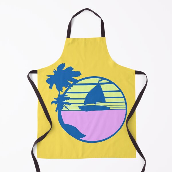 Item preview, Ship Sun Palm Trees South Sea Evening Cool Sunset designed and sold by shirt-o-mat.