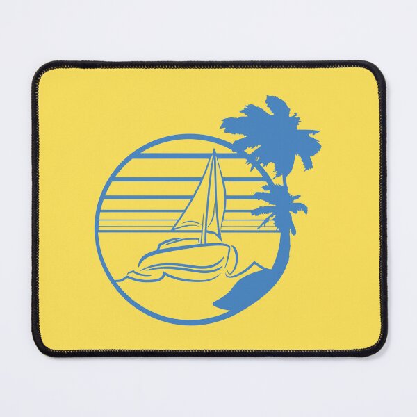 Item preview, Ship Sun Palm Trees South Sea Evening Cool Sunset designed and sold by shirt-o-mat.