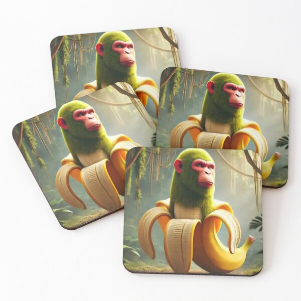 Artikelvorschau, Chimpanzini Bananini Brainrot Meme entworfen und verkauft von EmeraldeaArt.