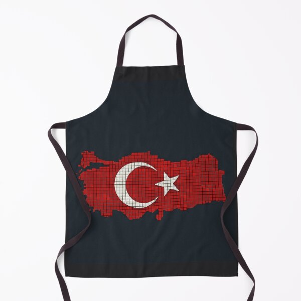 Item preview, Turkey Flag Mosaic – Country Map Shape Design designed and sold by PrometheusStyle.