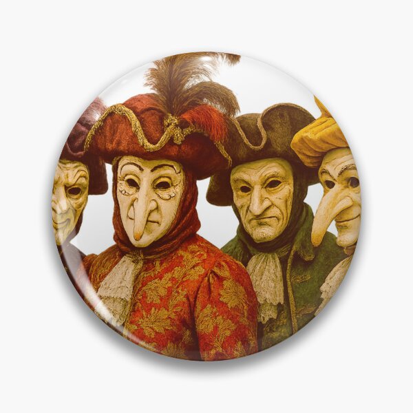 Item preview, Pantalone Venetian Masks Close-Up designed and sold by branaghbel.