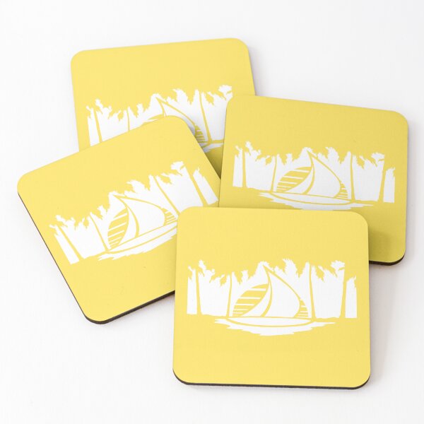 Item preview, Ship Sun Palm Trees South Sea Evening Cool Sunset designed and sold by shirt-o-mat.