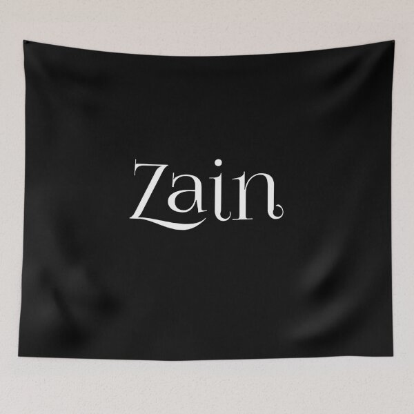 Item preview, Zain – White Arabic Name Art for Dark Shirts and Gifts designed and sold by Simplty.