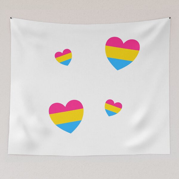 Item preview, Pansexual Flag Hearts Pack designed and sold by Inspirationmotivation.