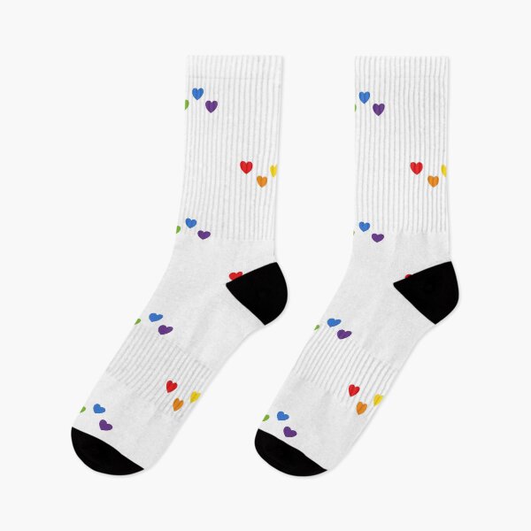 Item preview, LGBTQ Pride Month - Hearts rainbow colors designed and sold by Inspirationmotivation.