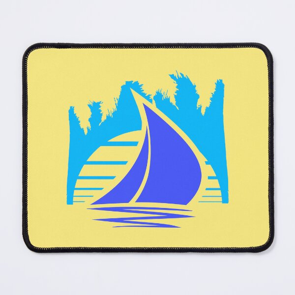 Item preview, Ship Sun Palm Trees South Sea Evening Cool Sunset designed and sold by shirt-o-mat.