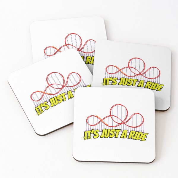 Item preview, It's Just a Ride Ride The Cyclone Quote designed and sold by MelanieRdz.
