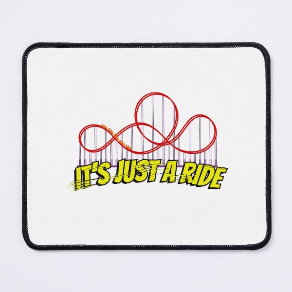 Item preview, It's Just a Ride Ride The Cyclone Quote designed and sold by MelanieRdz.