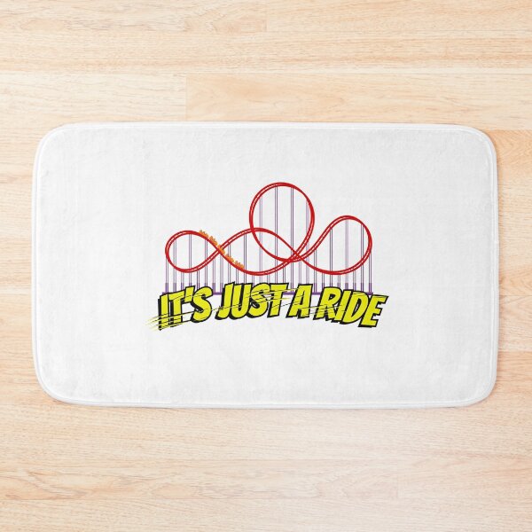 Item preview, It's Just a Ride Ride The Cyclone Quote designed and sold by MelanieRdz.