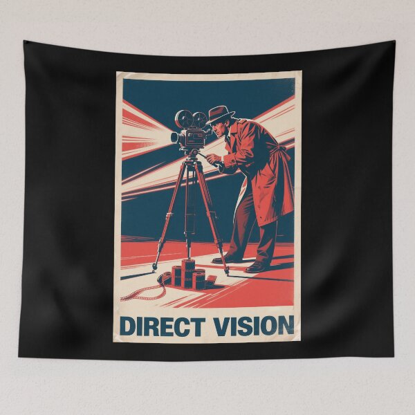 Item preview, Direct Vision – Vintage Filmmaker in Hope Style designed and sold by HoopeStylee.