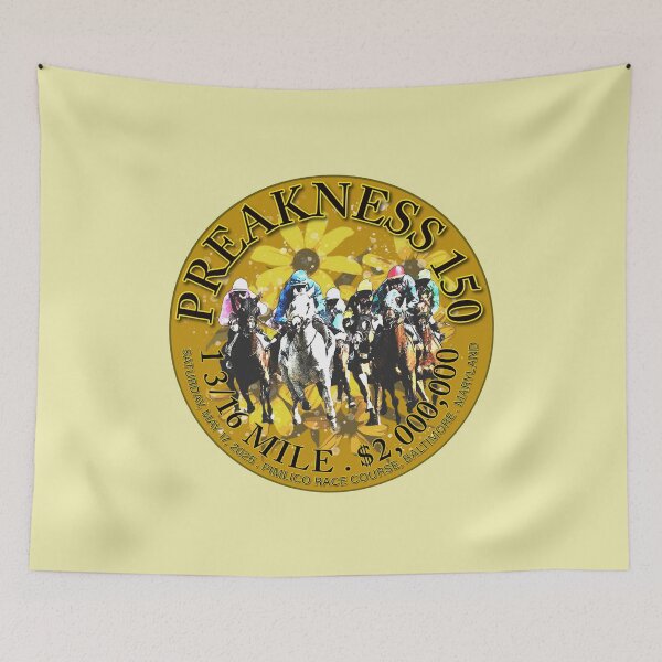 Item preview, 2025 Preakness Stakes 150 horse racing design designed and sold by Ginny Luttrell.