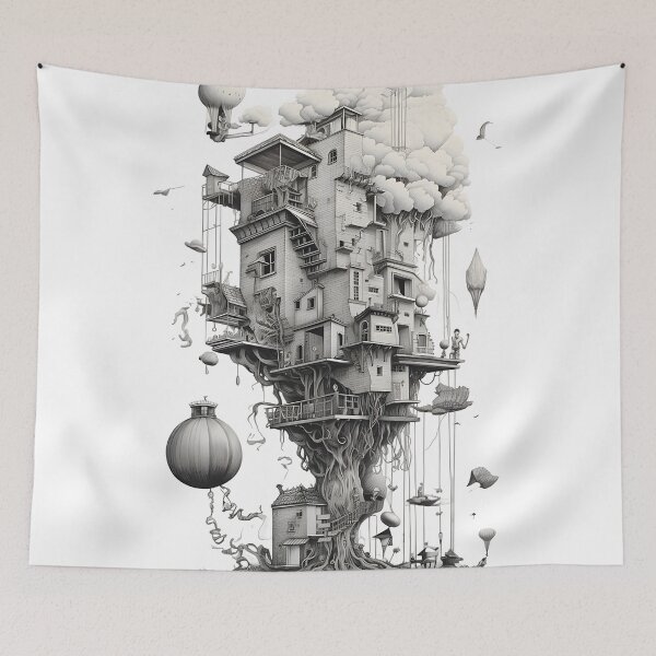 Item preview, The Rooted Dreamhouse designed and sold by ALVISION-CREATE.