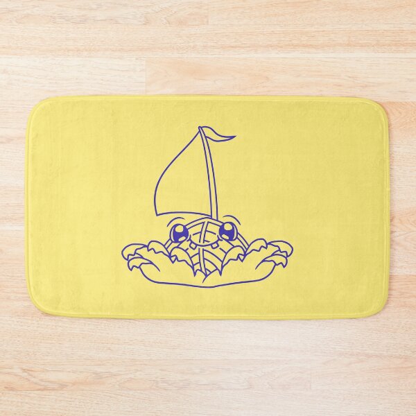 Item preview, Cute Funny Boat Waves Sails Face Smiles Cool Comic designed and sold by shirt-o-mat.