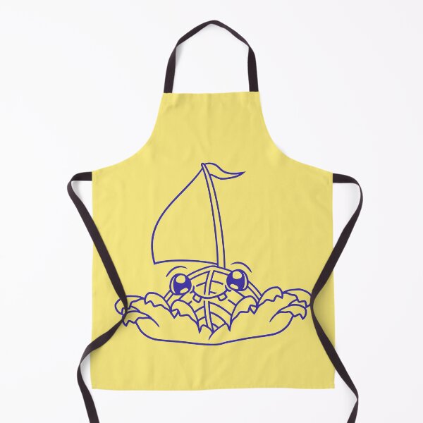 Item preview, Cute Funny Boat Waves Sails Face Smiles Cool Comic designed and sold by shirt-o-mat.