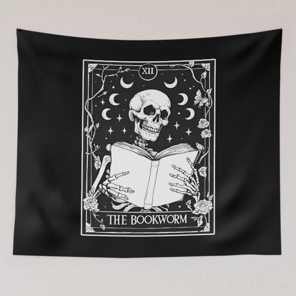 Item preview, Bookworm Tarot Card  designed and sold by SidTastic .