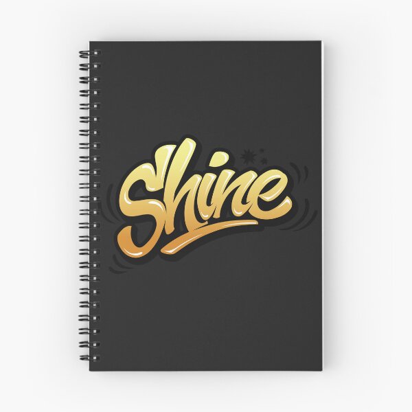 Item preview, Shine – Positive Typography Sticker with Elegant Gradient designed and sold by PigpanStickerrr.