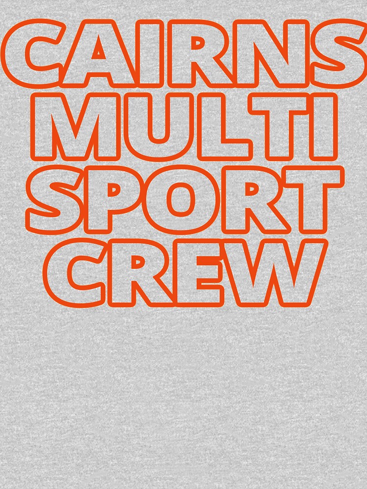 Cairns MultiSport Crew - merch/swag/gear by cdsmythe