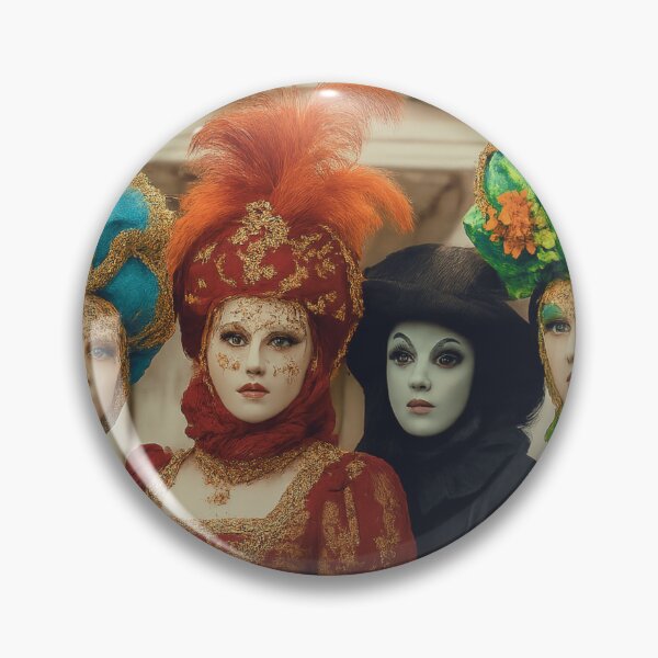 Item preview, Venice Carnival Portraits with Opera Backdrop designed and sold by branaghbel.