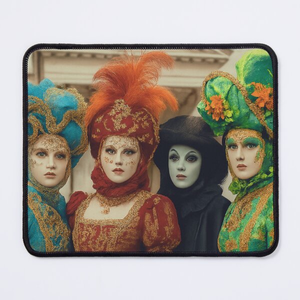 Item preview, Venice Carnival Portraits with Opera Backdrop designed and sold by branaghbel.