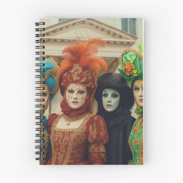 Item preview, Venice Carnival Portraits with Opera Backdrop designed and sold by branaghbel.