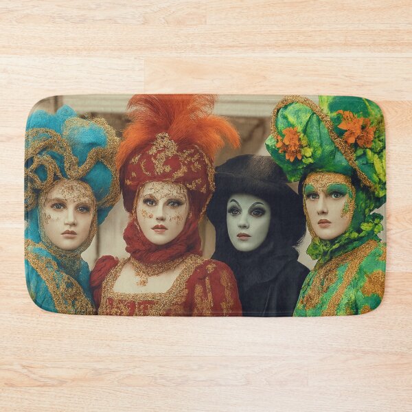 Item preview, Venice Carnival Portraits with Opera Backdrop designed and sold by branaghbel.
